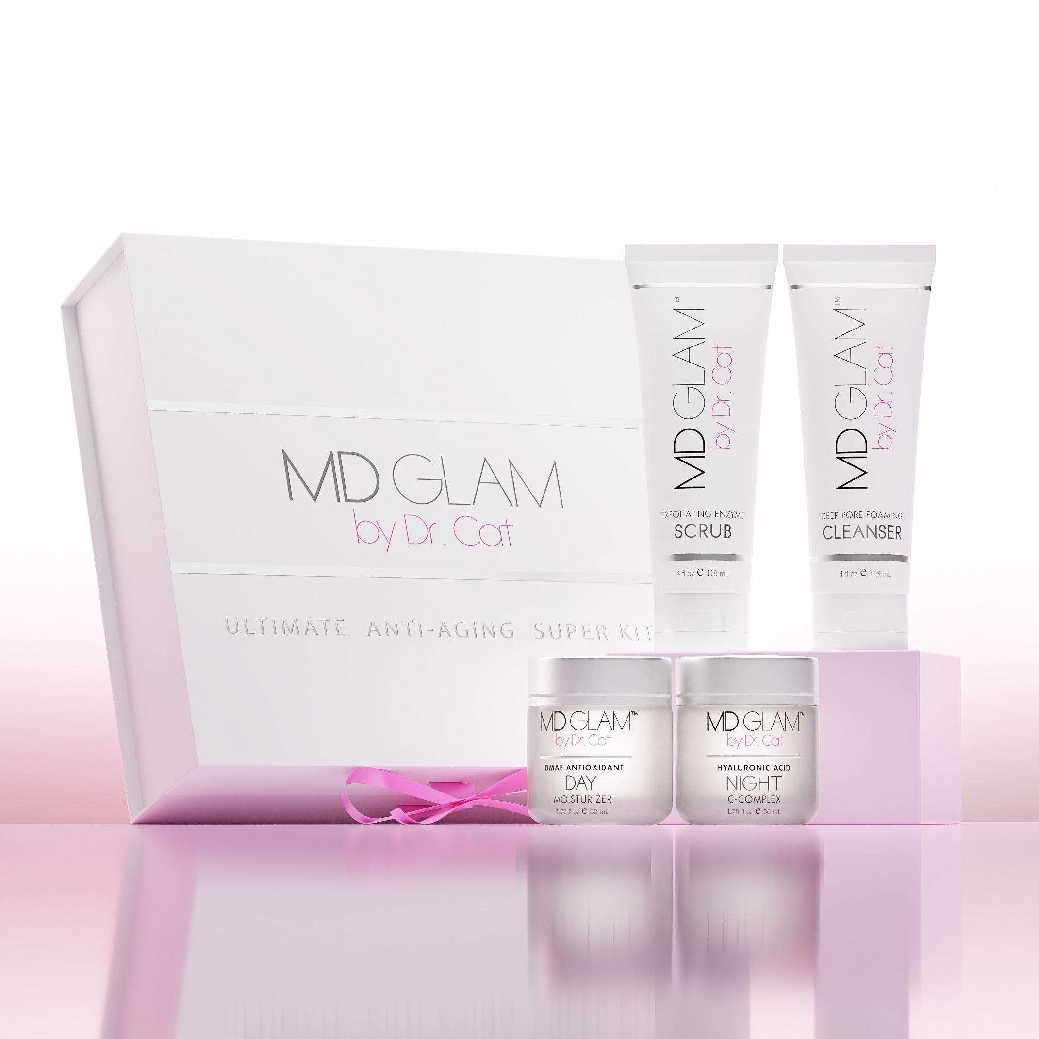 Ultimate Anti-Aging Kit | MD GLAM | Complete Skincare Set